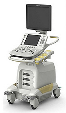 乳房X線撮影装置（マンモグラフィ）の写真